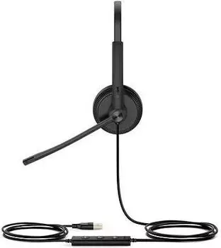 Yealink UH34 SE Mono UC USB-A Monaural Headset mit Noise Cancelling Mikrofon