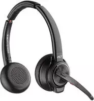 HP Poly Savi 8220 Kopfh&ouml;rer Kabellos Kopfband B&uuml;ro/Callcenter Bluetooth Ladestation