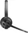 Poly SAVI 8220 STEREO DECT (Kabellos, USB-A), Office Headset, Schwarz