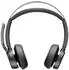 HP Poly Voyager Focus 2 (Kabellos, USB-A, USB-C, Microsoft Teams), Office Headset, Schwarz