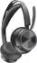 HP Poly Voyager Focus 2 (Kabellos, USB-A, USB-C, Microsoft Teams), Office Headset, Schwarz