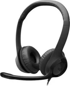 Logitech H390 USB-C Midnight Black