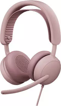 Logitech Zone Wired 2 Teams rosa