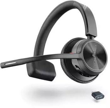 Poly Plantronics Polycom VOYAGER 4310 UC V4310M C USBC WW USB CA ADAPTER ECOMM (Kabellos), Office Headset