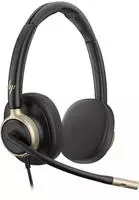 HP Poly Mission 825 kabelgebundenes Stereo-USB-Headset mit ANC - Schwarz