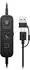 Poly Poly Mission 825 Stereo USB Wired Headset (Bulk) (C01FCA6#AC3)