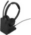Jabra Evolve3 45 UC Stereo USB-A mit Dongle + Ladestation