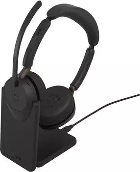 Jabra Evolve3 65 MS Stereo USB-C mit Dongle + Ladestation