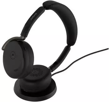 Jabra Evolve3 65 Flex MS USB-C mit Dongle + Wireless Charging Pad