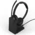 Jabra Evolve3 45 MS Stereo USB-C mit Dongle + Ladestation