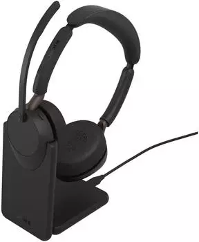 Jabra Evolve3 65 UC Stereo USB-C mit Dongle + Ladestation
