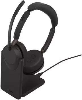 Jabra Evolve3 65 UC Stereo USB-A mit Dongle + Ladestation