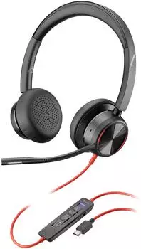 Poly Blackwire C8225 Teams Kabelgebundenes Headset USB-A/C, ANC, Stereo (2-222758-333)