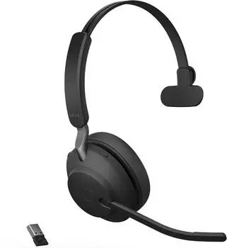 Jabra Evolve2 65 MS Mono Headset, kabellos, Bluetooth, USB-A