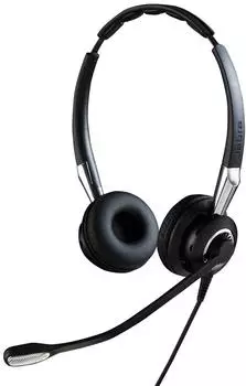 Jabra BiZ 2400 II Duo Over-The-Head Noise-Canceling QD Headset (2409-820-205)