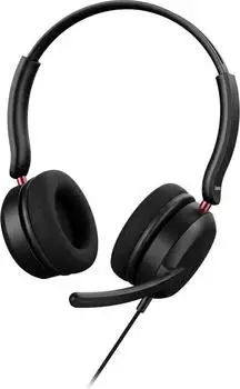 Hama CHS-200 On-Ear-Headset kabelgebunden, USB-C, schwarz (00139941)