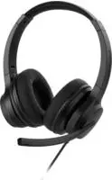 Hama Office-Headset "CHS-300" f&uuml;r PC, Business-Kopfh&ouml;rer mit Kabel und Mikrofon