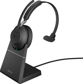 Jabra Evolve2 65 USB-C UC Mono Desk Stand schwarz