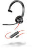 Poly 213929-01, Poly Blackwire 3310 - 3300 Series - Headset - On-Ear -...