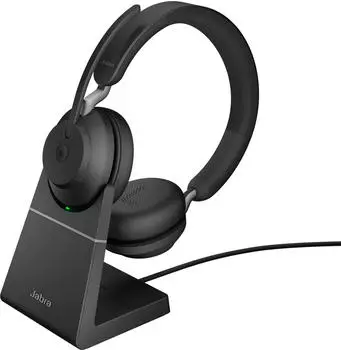 Jabra Evolve2 65 USB-C MS Stereo Desk Stand schwarz