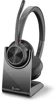 Poly Headset Voyager 4320 UC, mit Ladestation, Bluetooth, USB-A, On-Ear