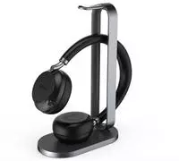 Yealink 1208613, Yealink Bluetooth Headset BH72 UC Black USB-A (Kabellos, USB-A)