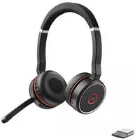 Jabra Evolve 75 SE MS - Stereo Business Headset - On-Ear - Bluetooth - ANC - Teams