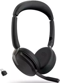 Jabra Evolve2 65 Flex - USB-C UC Stereo (Wireless Charging)
