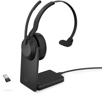 Jabra Evolve2 55 - Link380a MS Mono with Charging Stand