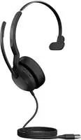 Jabra Evolve2 50 UC Mono - Headset - On-Ear - Bluetooth - kabellos - aktive