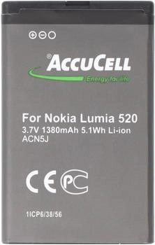 AccuCell Akku passend für Siemens Gigaset SL930, SL930A, V30145-K1310-X456 1350mAh