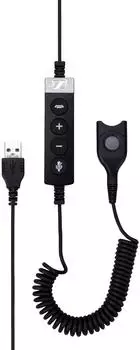 EPOS EPOS Sennheiser Adapterkabel USB-ED CC 01 MS schwarz, für Headsets der CIRCLE- und CENTURY-Serie