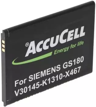 AccuCell GS180 Ersatzakku 3000mAh 3,85V (V30145-K1310-X467)