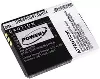 Powery Akku kompatibel mit Fritz!Fon Typ 312BAT006, 3,7V, Li-Ion