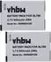 vhbw 2x Akku für Gigaset SL800H Pro / SL750H / SL78, Li-Ion 800mAh 3,7V (VHBW4064115088441)
