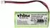 vhbw Ersatzakku für Audioline 08C/CP18NM, BC101276 NiMH 750mAh 2,4V (VHBW4070351026086)