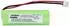 vhbw NiMH Akku 500mAh 2,4V für Medion Life S63085 / S63112 (GP1010)