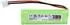 vhbw NiMH Akku 500mAh 2,4V für Medion Life S63085 / S63112 (GP1010)