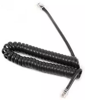 Snom H&ouml;rerspiralkabel blau/schwarz f&uuml;r D3XX (0896)