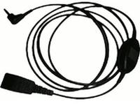 Jabra 8800-00-55, Jabra Kabel QD auf 2,5mm Klinke mit Rufannahmetaste f&uuml;r Siemens