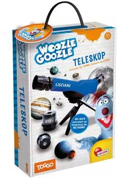 Lisciani WOOZLE GOOZLE Fernrohr für Kinder, Zoom x20/x30/x40 (DE107131WG)