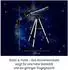 Kosmos Astro-Teleskop Astronomie, ab 12 Jahren, schwarz (675158)