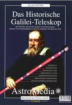 AstroMedia Historisches Galilei-Teleskop Bausatz