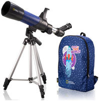 National Geographic 9101003 - Teleskop inkl. Backpack Kinderteleskop mit