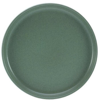 CreaTable Speiseteller Uno Ø 28 cm Steinzeug Grün 6er Set