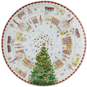 Hutschenreuther Weihnachtsklänge Sammelkollektion 2023 Teller flach 22cm
