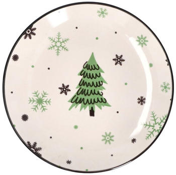 MamboCat Kuchenteller Weihnachtsbaum 19cm 6er Set