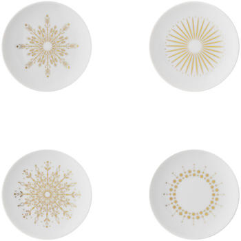 Rosenthal Teller flach 4er-Set TAC Festive Celebration Stars