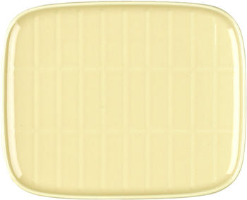 Marimekko Tiiliskivi Teller 12 x 15 cm Butter yellow