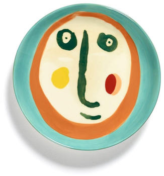Serax Feast by Ottolenghi Speiseteller face 2/multicolor ø 19 cm Höhe 2 cm